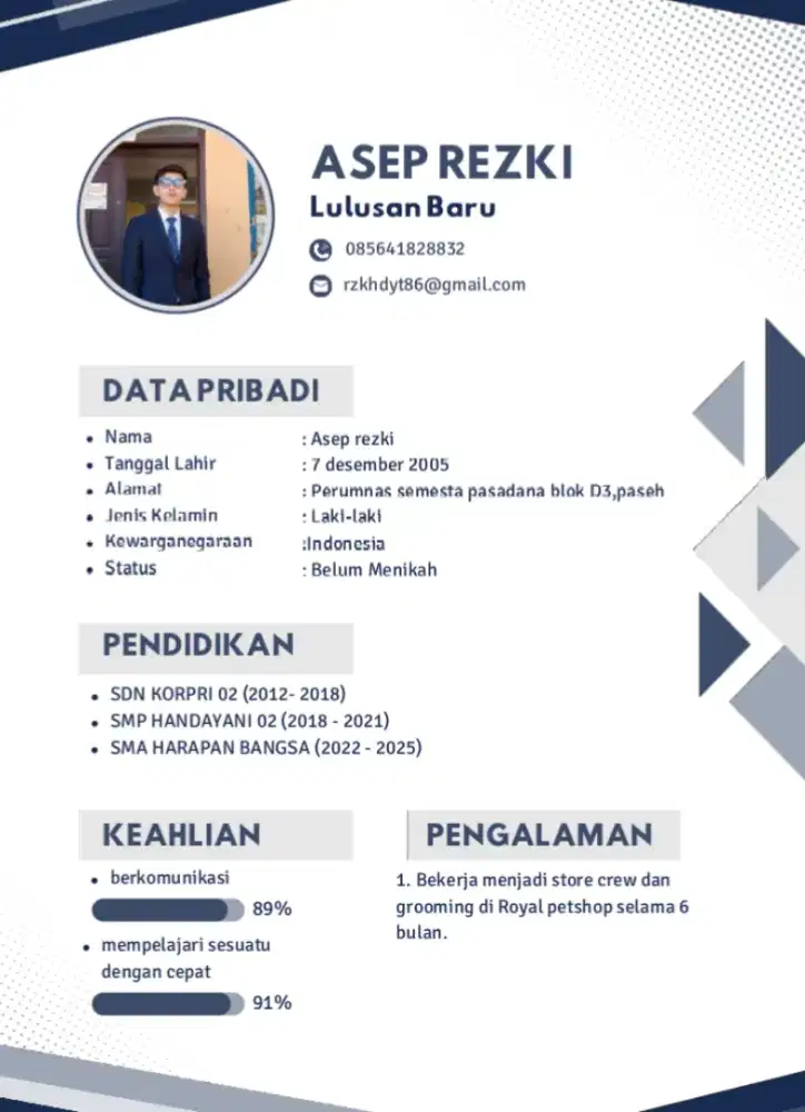 info lowongan kerja lulusan SMA