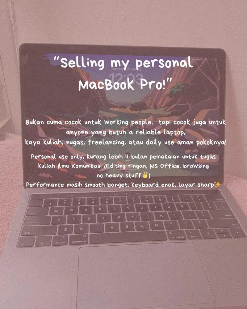 Macbook Pro 13 Inch 2018 - 16/256Gb