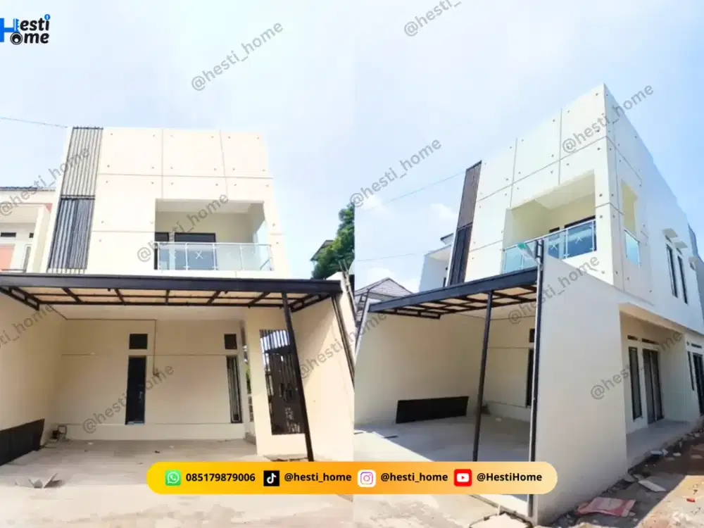 Rumah 2 Lantai Tembalang, 5 Menit ke Undip & Tol Banyumanik Bebas Request Desain