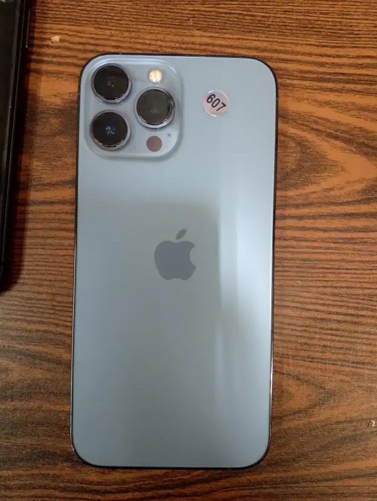 Jual Iphone 13 Pro Max Ibox 256GB BH 90% Blue