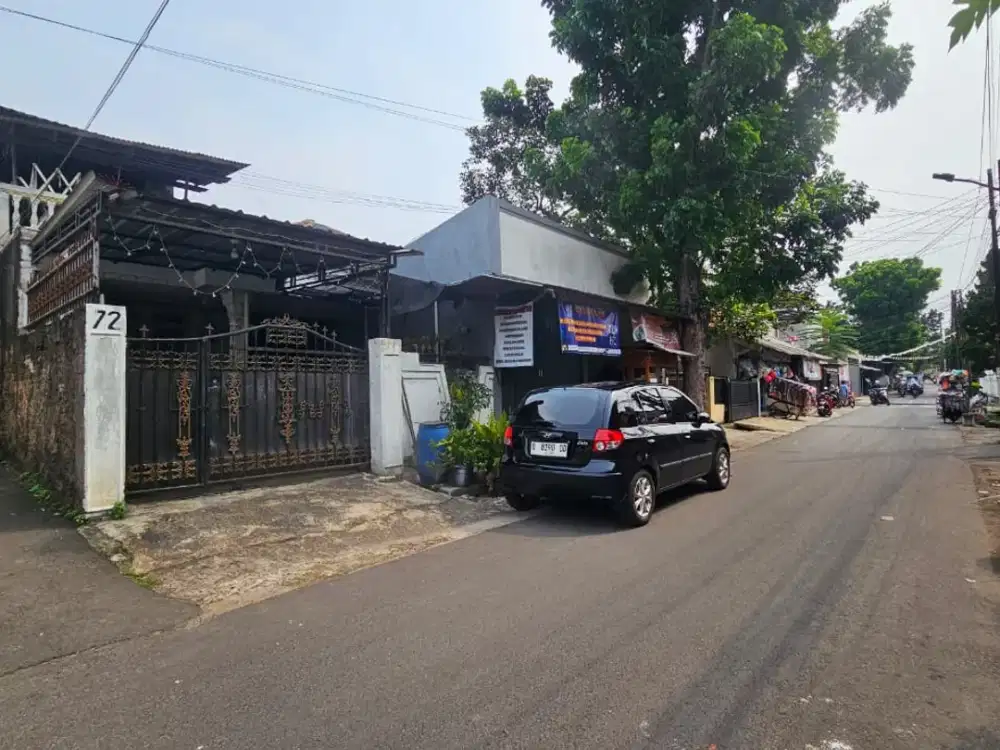 Ulujami pesanggrahan luas 205 jalan utama perumahan cocok untuk usaha