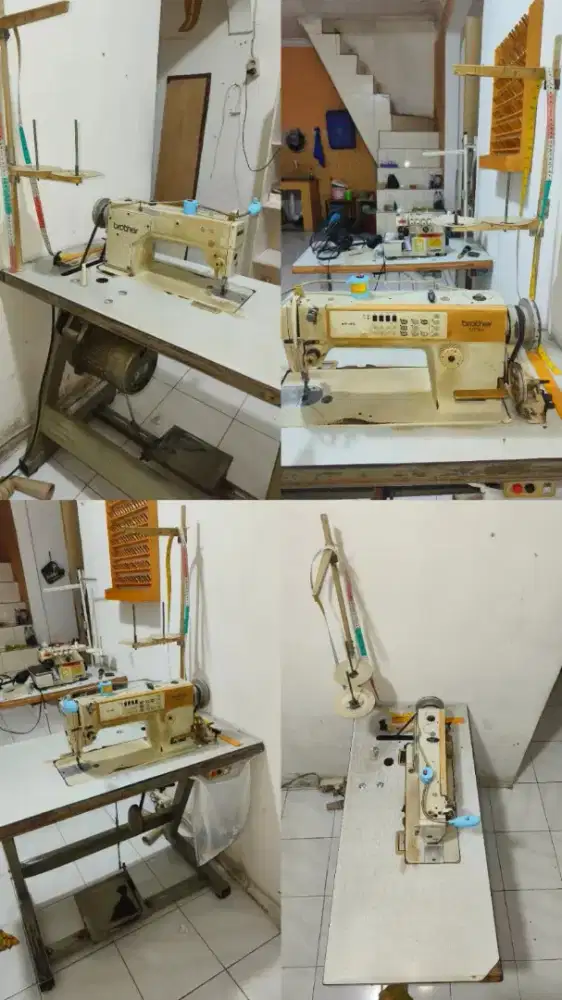 Mesin jahit, merk brother.