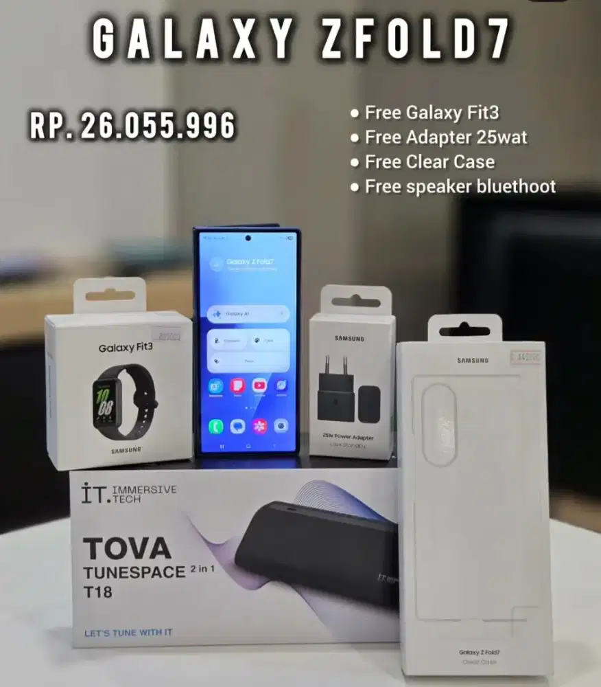 Galaxy Z Fold 7 Best Deal ! Ram 12 GB.