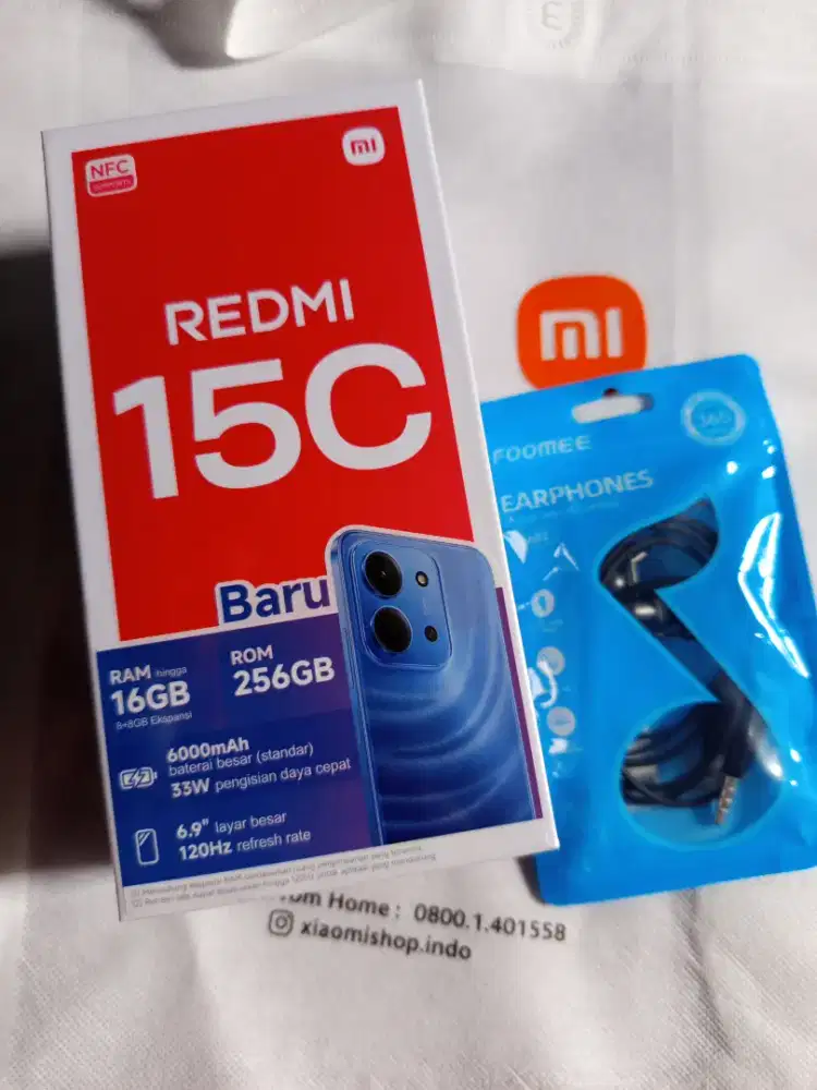 Xiaomi Redmi 15C 8/256GB bonus headset
