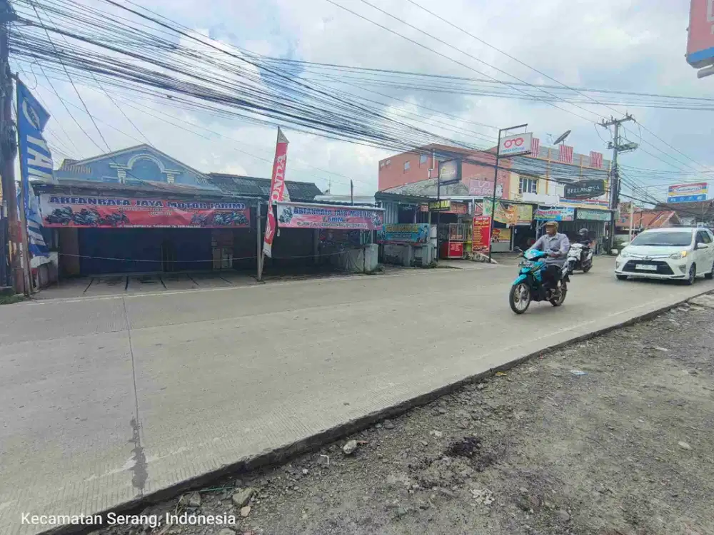 Dijual 2 Kios Plus Rumah Pinggir Jalan Sedang Tersewa Kiios LT 281M² - Rp.2 Milyar Nego