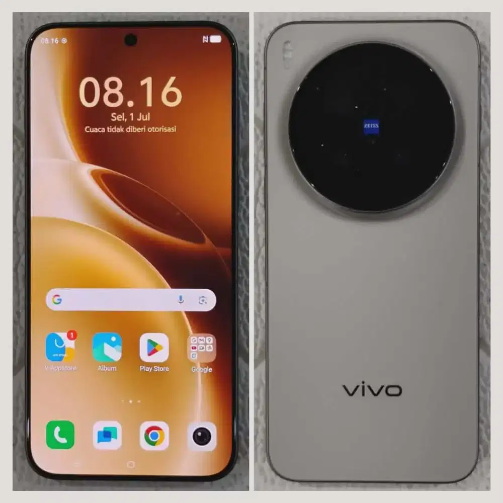 VIVO X300 PRO RAM 16/512 FULLSET SUPER MULUS NO MINUS EX 1 BULAN PAKAI