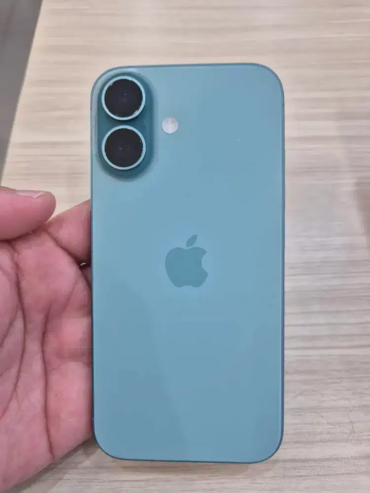 IPHONE 16 warna Teal Garansi resmi