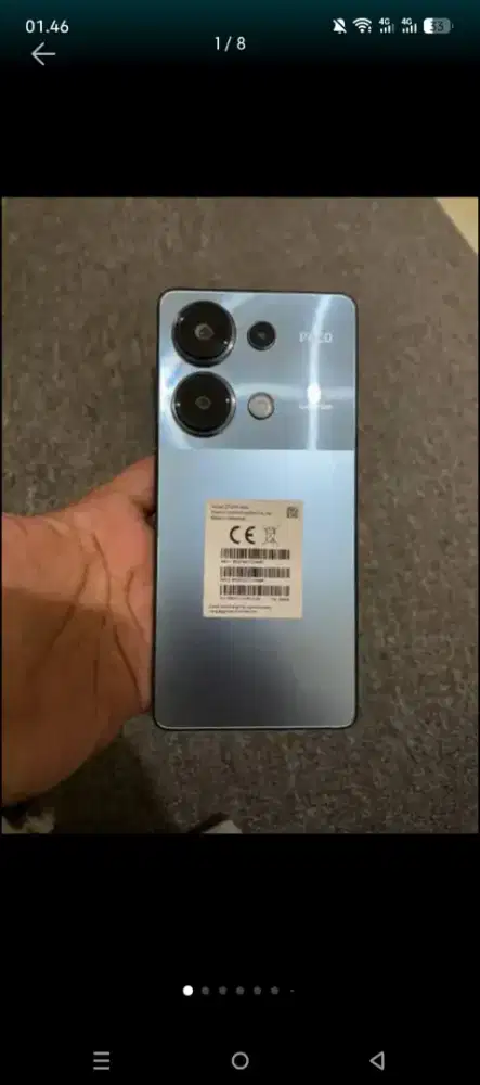 Dijual hp poco M6 pro Ram 8 internal 256 GB