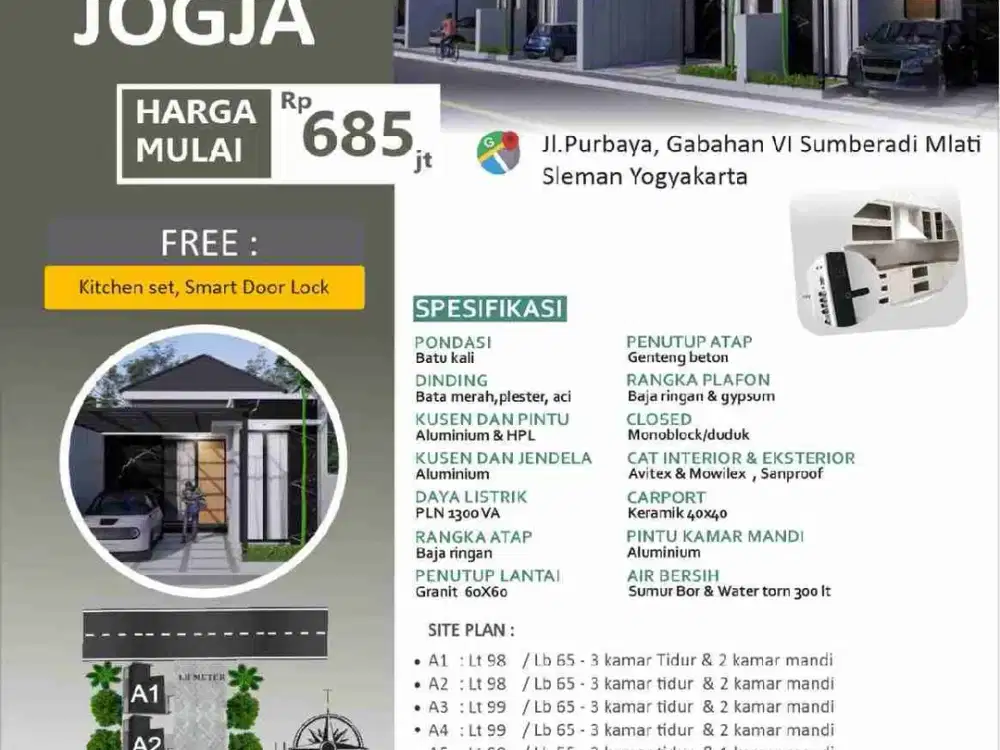dijual rumah siap bangun lokasi sangat strategis