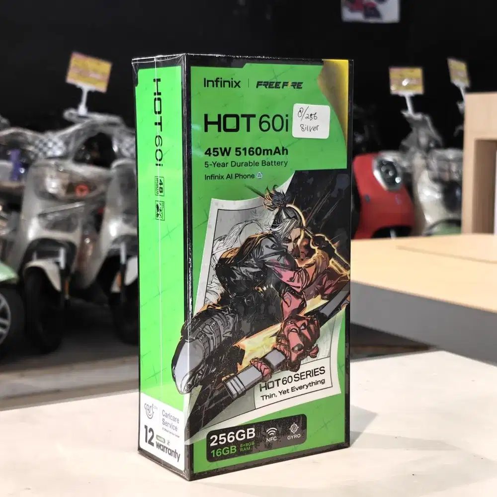 INFINIX HOT 60i RAM 8/256GB