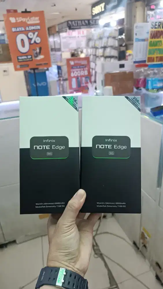 INFINIX NOTE EDGE 5G RAM 8+8GB/256GB KAS & KREDIT BARU GARANSI RESMI
