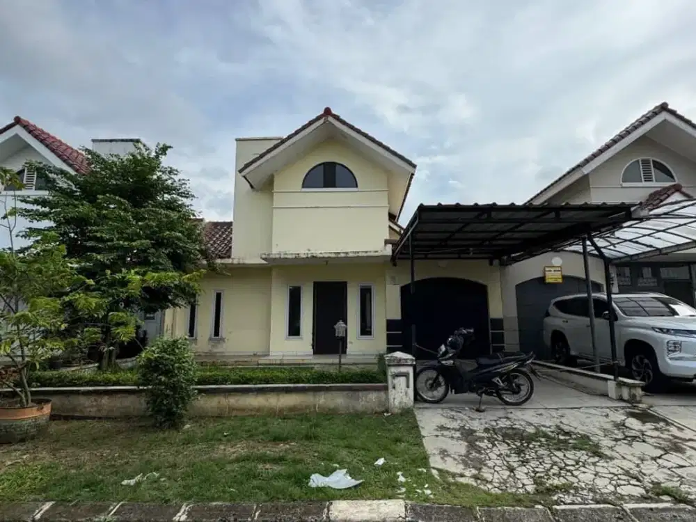 Wts Rumah Cluster Harmoni Alam Sutera Harga Hitung Tanah