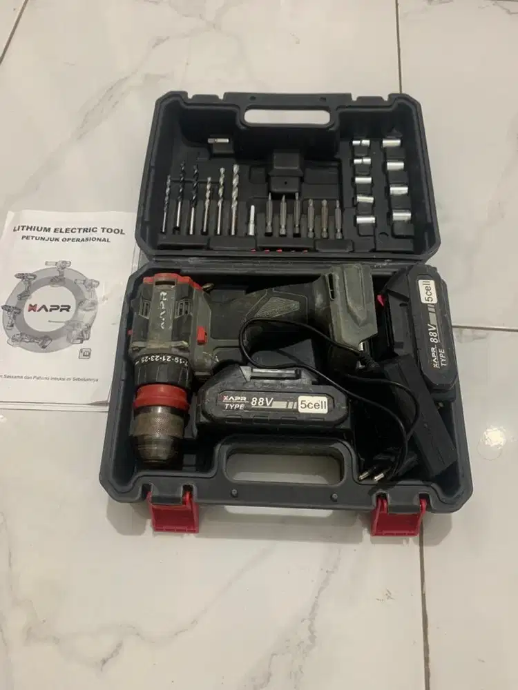 Bor Impact XAPR AP24+ Mulus baru Fullset Brashless