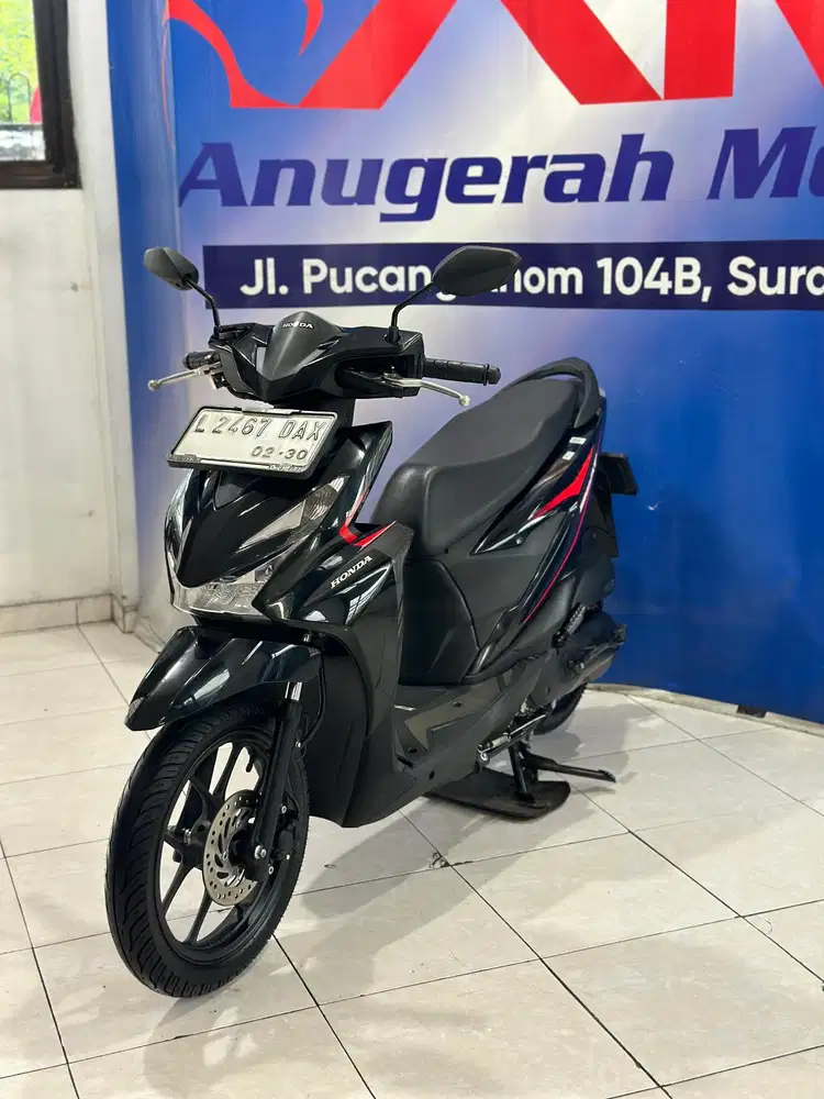 Honda Beat Deluxe 110cc Thn. 2024 Km 7Rb Anugerah Motor Pucang