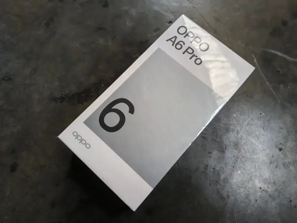 NEW BNIB OPPO A6 PRO (BIRU) RAM 8/256GB SEBEL BOX RESMI