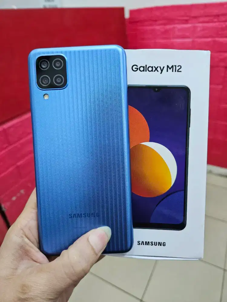 samsung galaxy M12 4/64gb resmi
