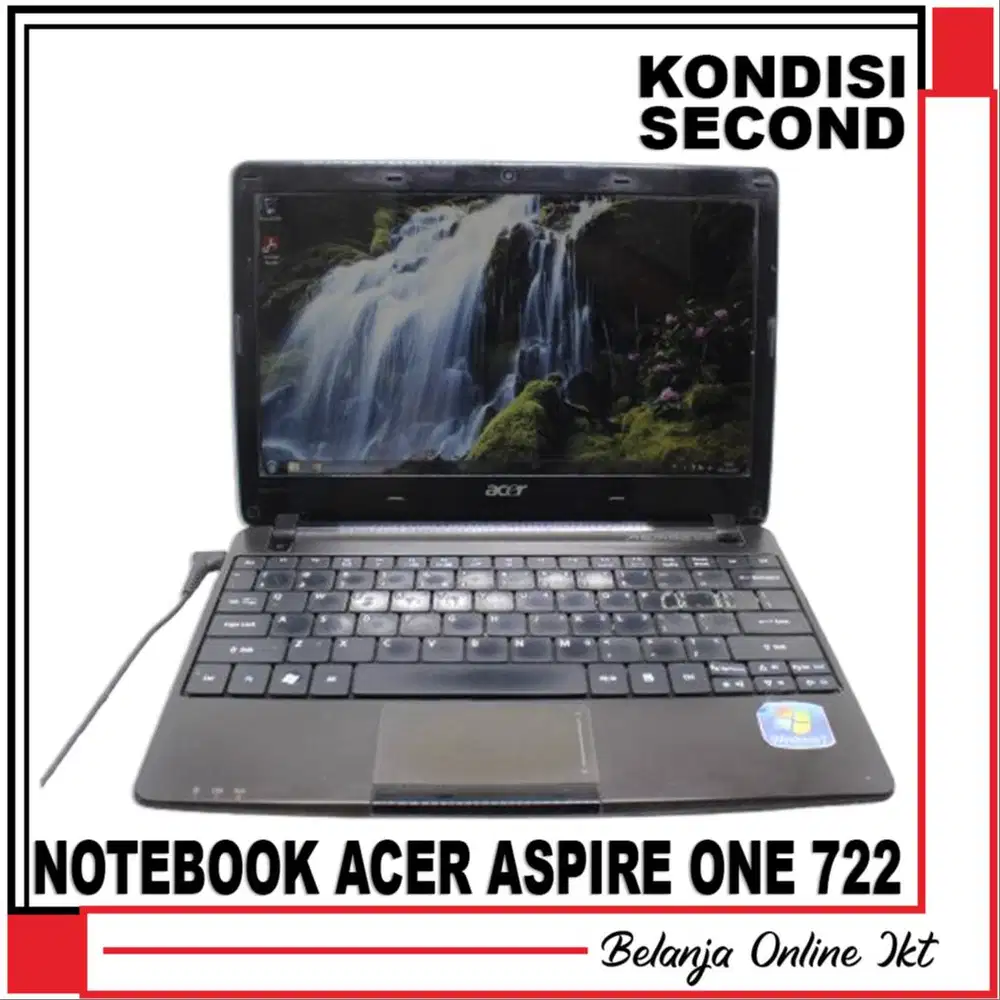 Laptop Notebook Acer Aspire One 722 SECOND