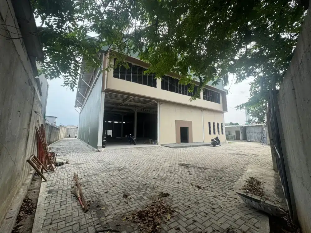 DISEWAKAN GUDANG + LAHAN KAMAL RAYA, Cengkareng Barat Jakbar