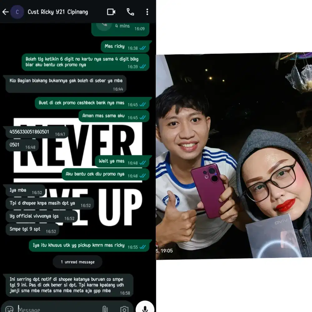 Kredit hp tanpa DP , syarat KTP aja