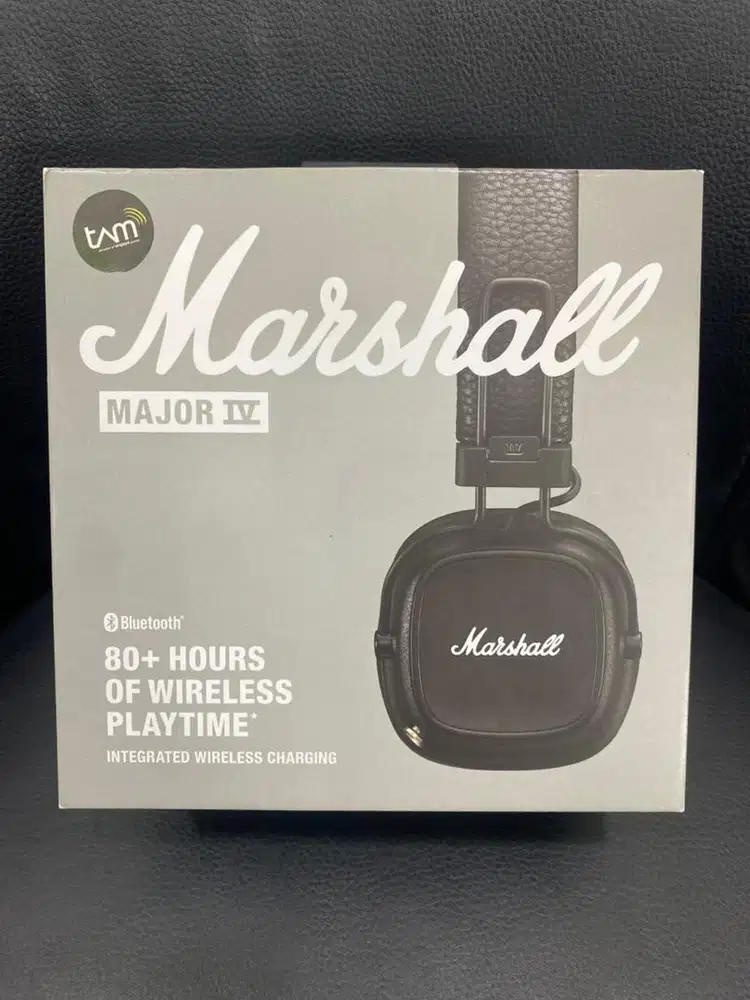 Marshall Major IV Black New