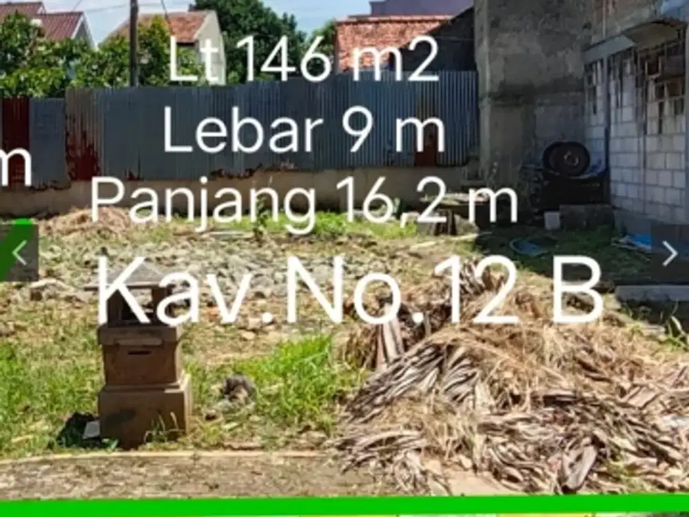 Dijual Tanah kavling pinggir jalan raya dalam cluster di Cinere Depok