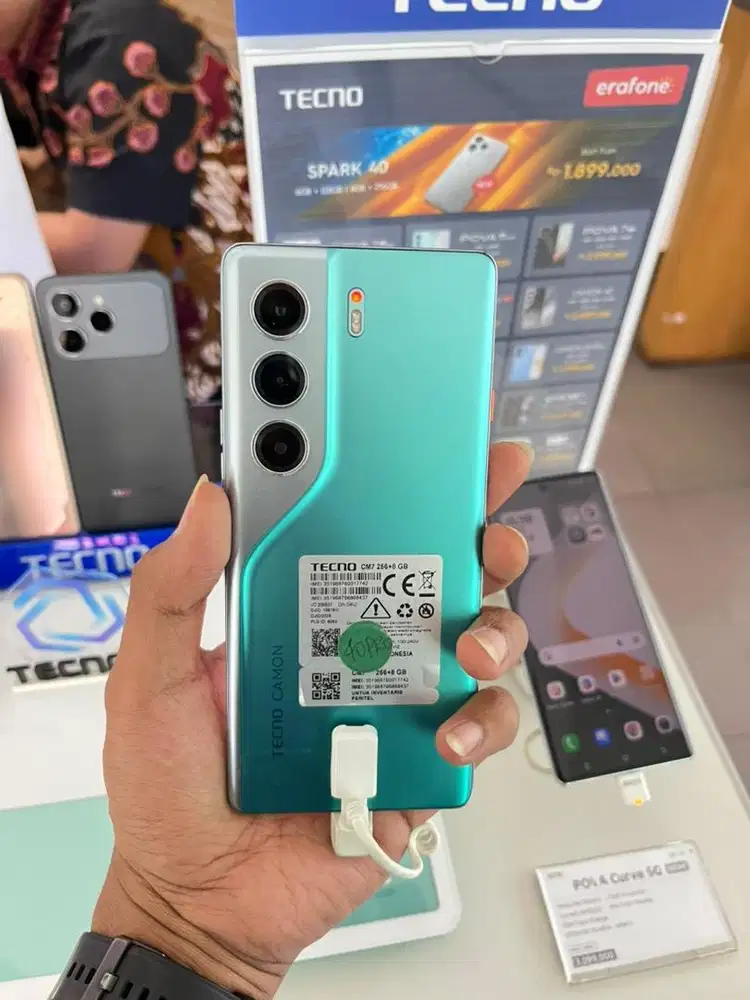 Tecno camon 40 pro promo kredit tanpa dp bunga 0% cukup ktp aja