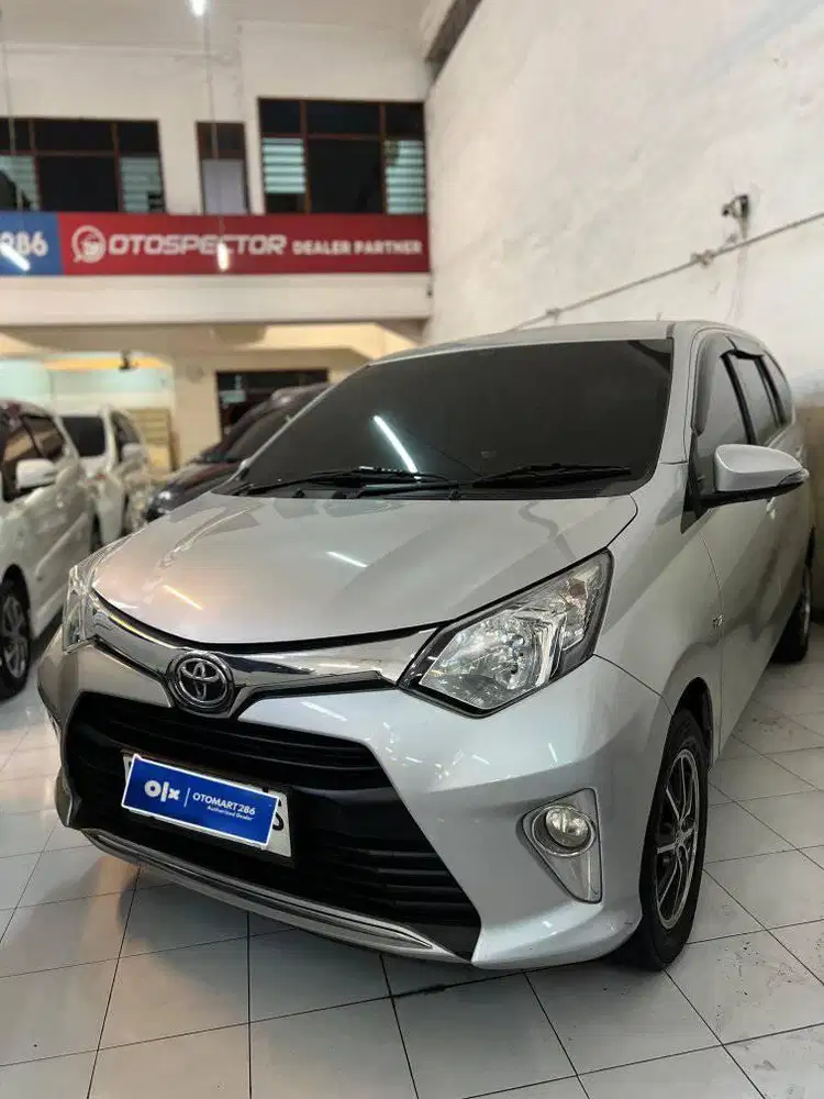 TOYOTA CALYA G 1.2 M/T 2020 SILVER MURAH OTOMART 286 KENJERAN