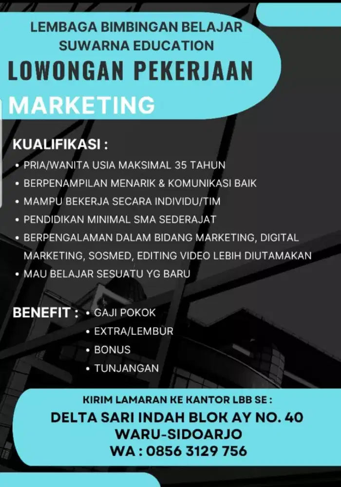 Marketing BIMBINGAN BELAJAR