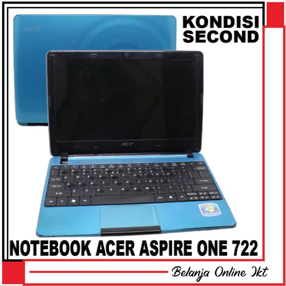 Laptop Notebook Acer Aspire One 722 SECOND