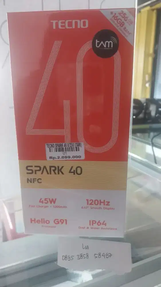 TECNO SPARK 40 8/256 | ATLANTIS DAHSYAT