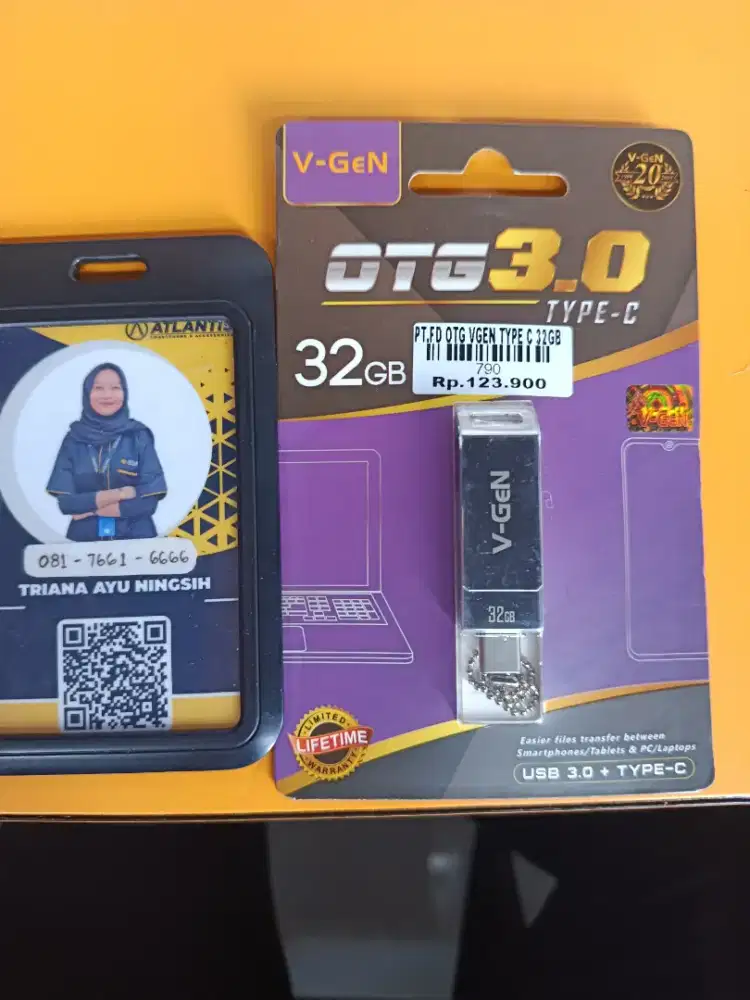 PT FD OTG VGEN TYPE C 32GB | ATLANTIS DAHSYAT