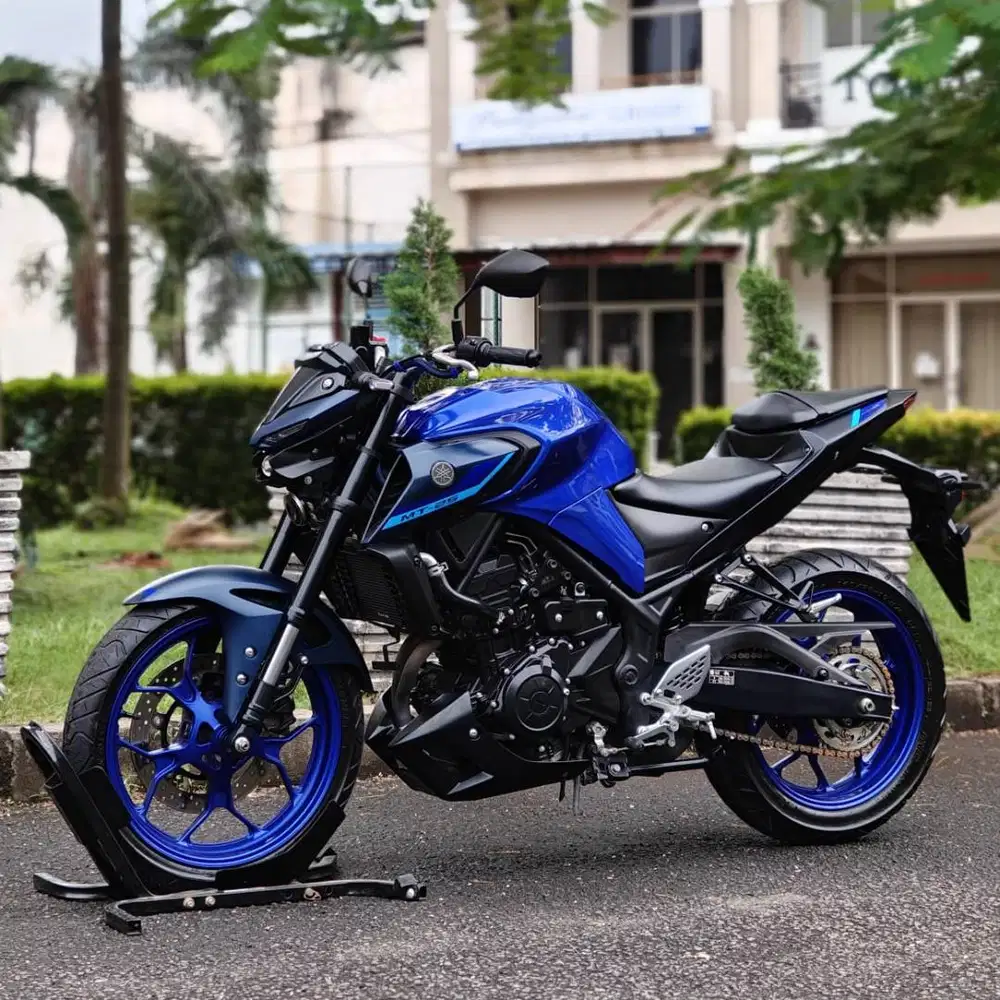 YAMAHA NEW MT25 2022 BIRU KM 5K PAJAK HIDUP SIAP TOURING