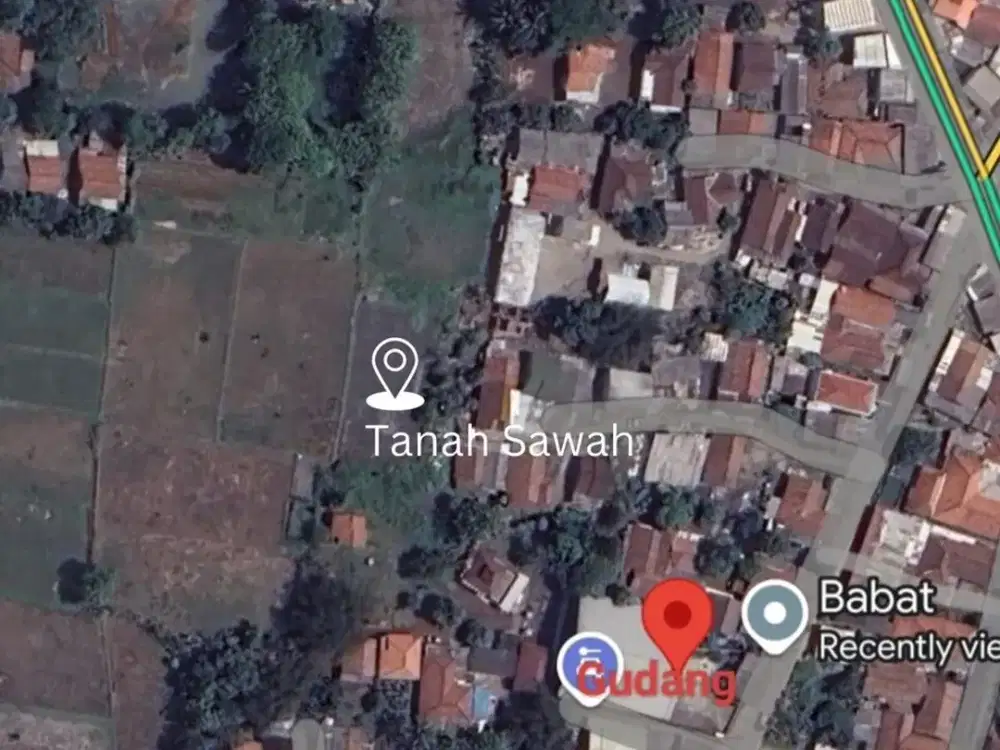 DIJUAL CEPAT TANAH PADAT SAWAH LEGOK DI TANGERANG
