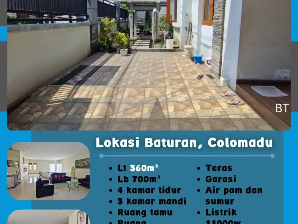 Rumah 2 Lantai Baturan Karanganyar