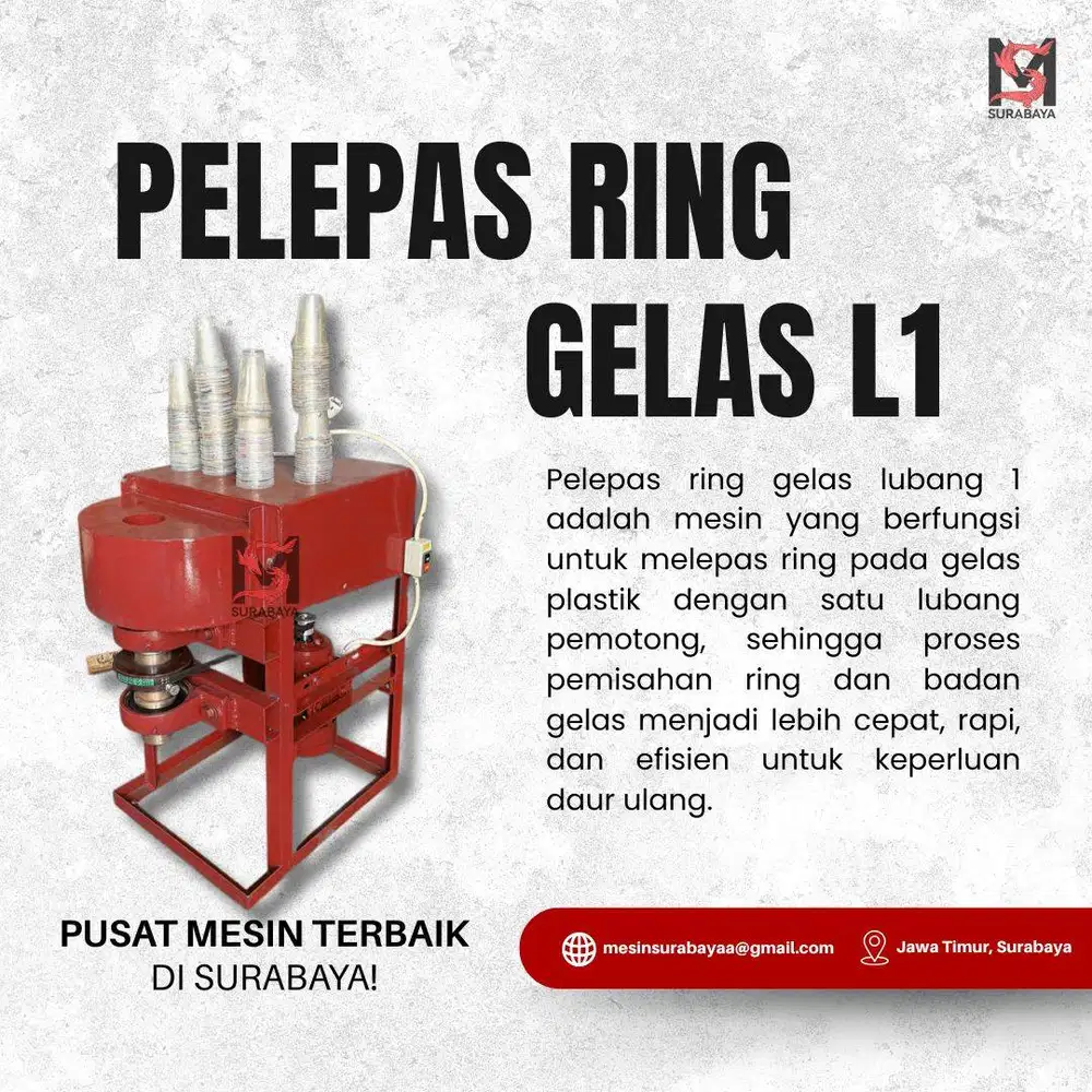 PELEPAS RING GELAS L1