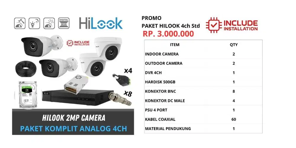CCTV HIKS VISION