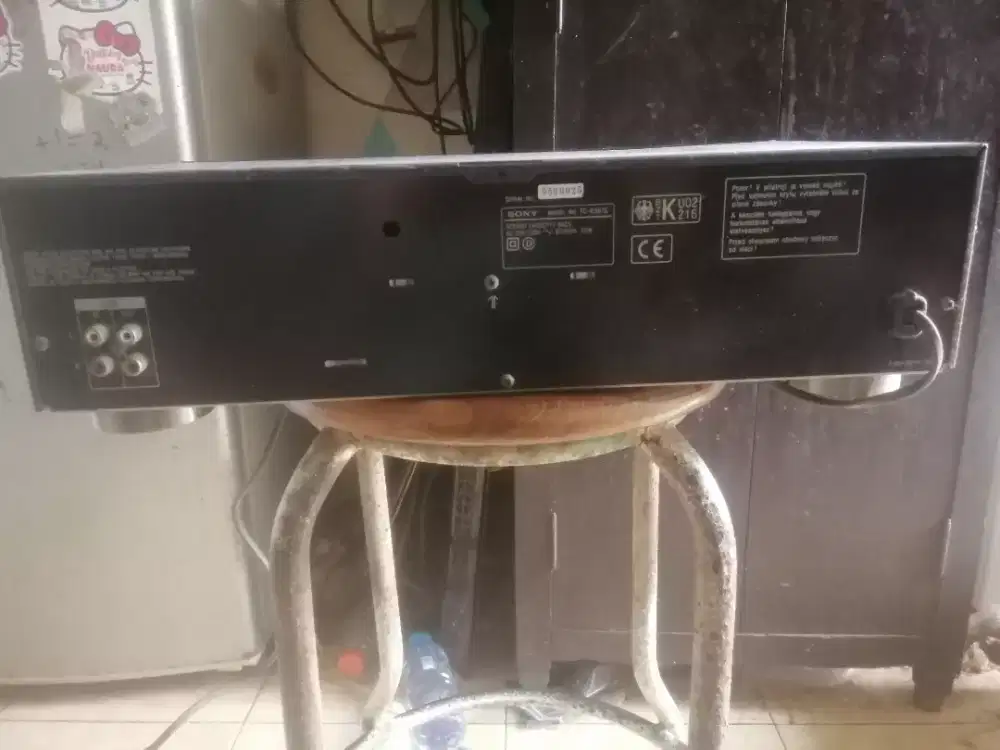 Murah SONY TAPE DECK Bagus Nyala Cuma Karet Waktunya Ganti