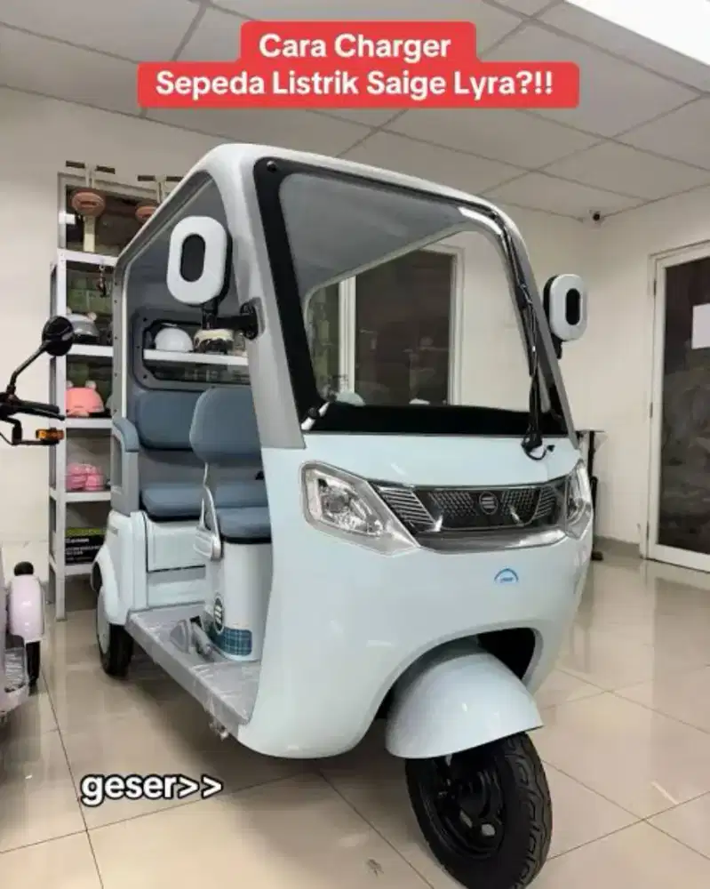 Jual Sepeda Listrik Selis Saige Baru SBY