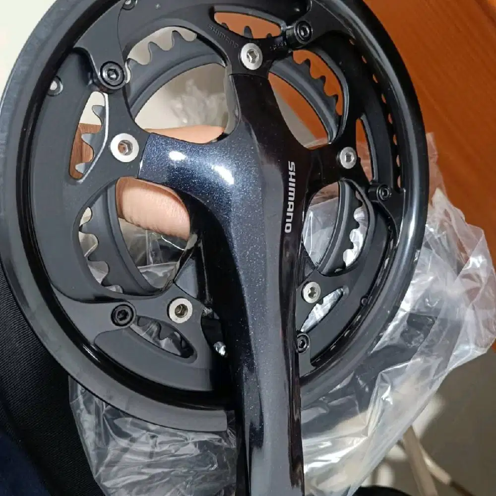 Crankset shimano Sora R350 plate 9speed 52/39t 170mm bcd 130 black inc