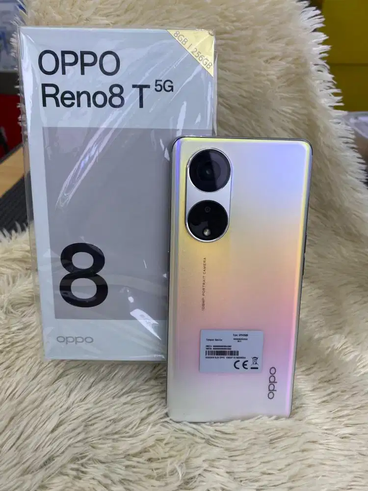 Oppo Reno 8T 5G 8/256 emas matahari fullset original #3Gcom