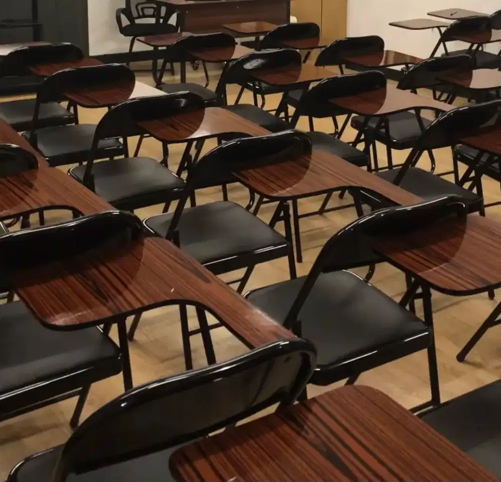 Kursi lipat / kursi meja / kursi kampus / kursi kuliah