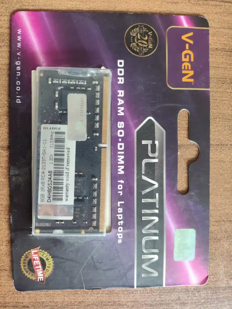 Ram 8GB DDR4 V-GEN