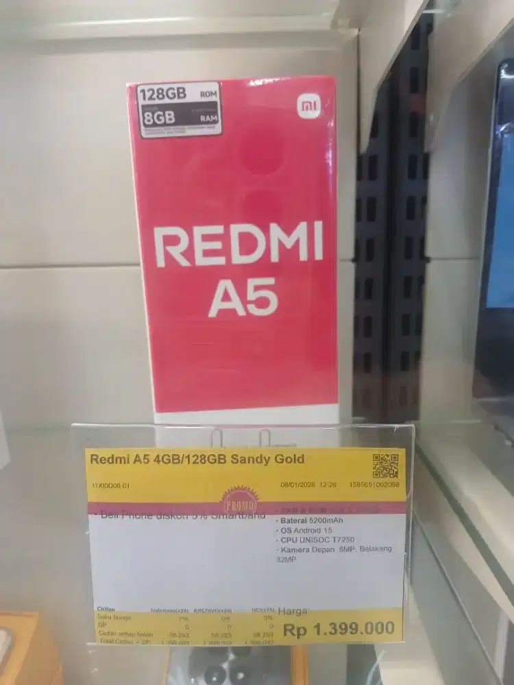 Redmi A5 cash cicilan juga bisa