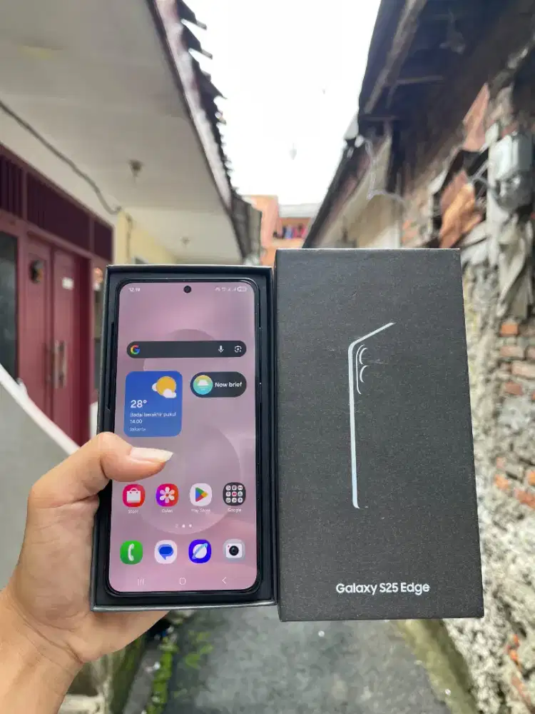 Samsung S25 Edge Fullset Garabnsi Panjang