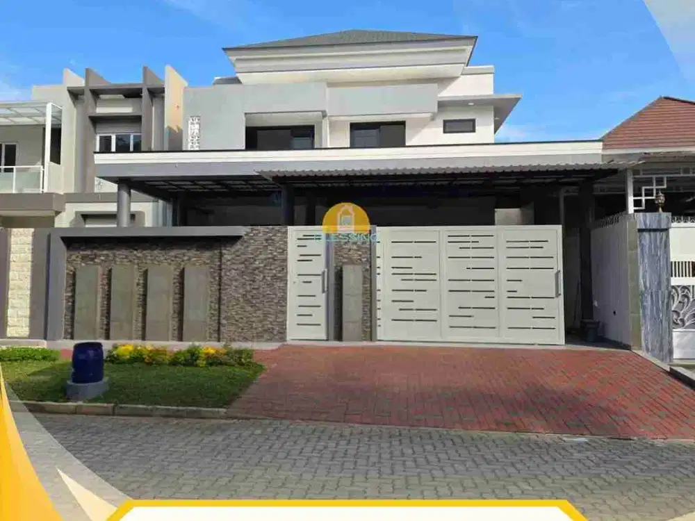 Rumah Mewah Full Granit siap pakai di Graha Padma Semarang Barat