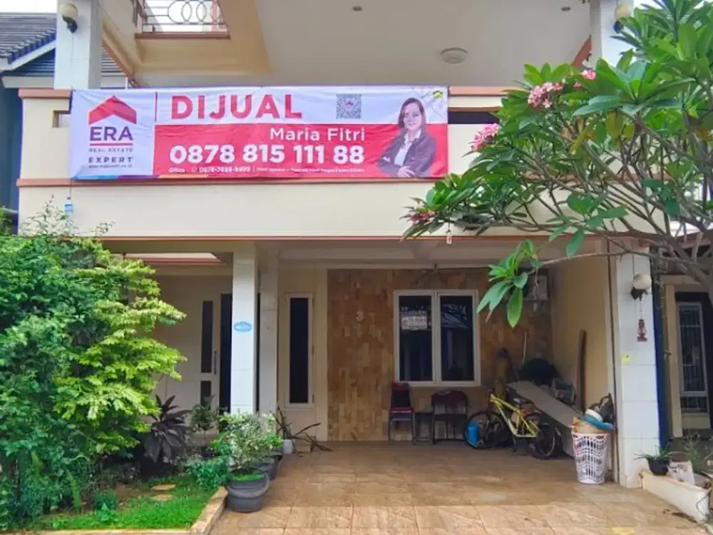 HARGA MURAH DIBAWAH HARGA APPRAISIAL! Rumah Exclusive 3.5lt Fully Furnished, Tertinggi View Gunung, Selangkah ke Mall, Cluster EBONY Metland Transyogi