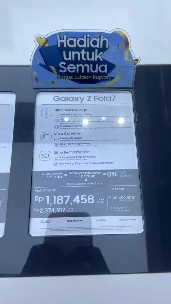 Kredit Galaxy Z Fold  by home credit pengajuan ga sampe 4 menit