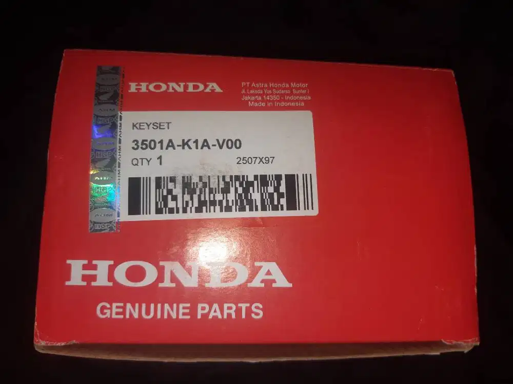 Kunci kontak honda