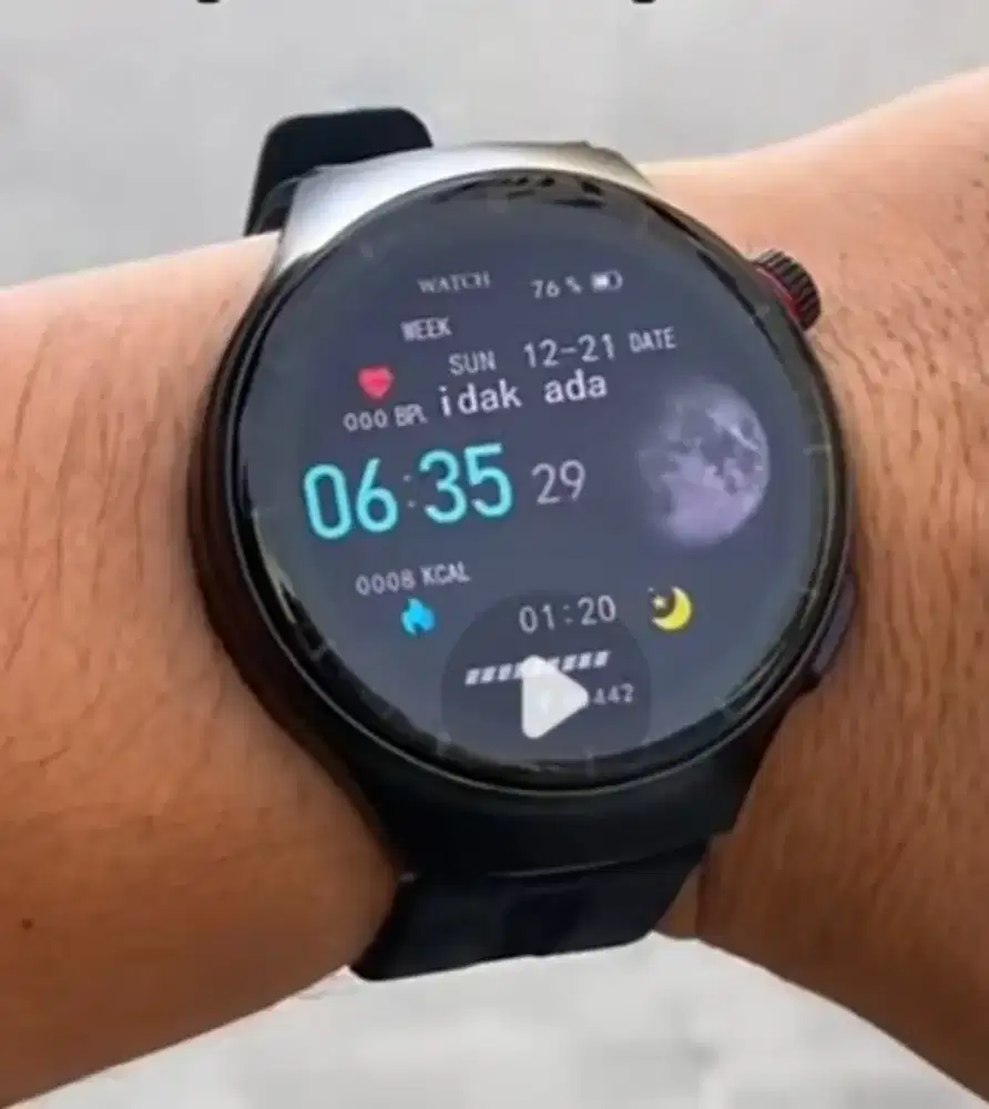 smartwatch amoled gmove original baru murah