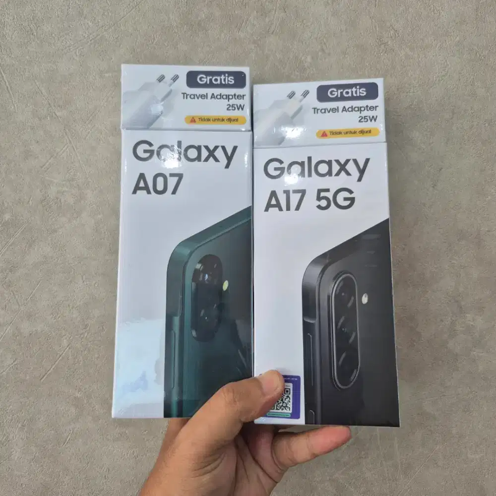 Termurah!!! Samsung A07 4/64GB garansi resmi 1 tahun